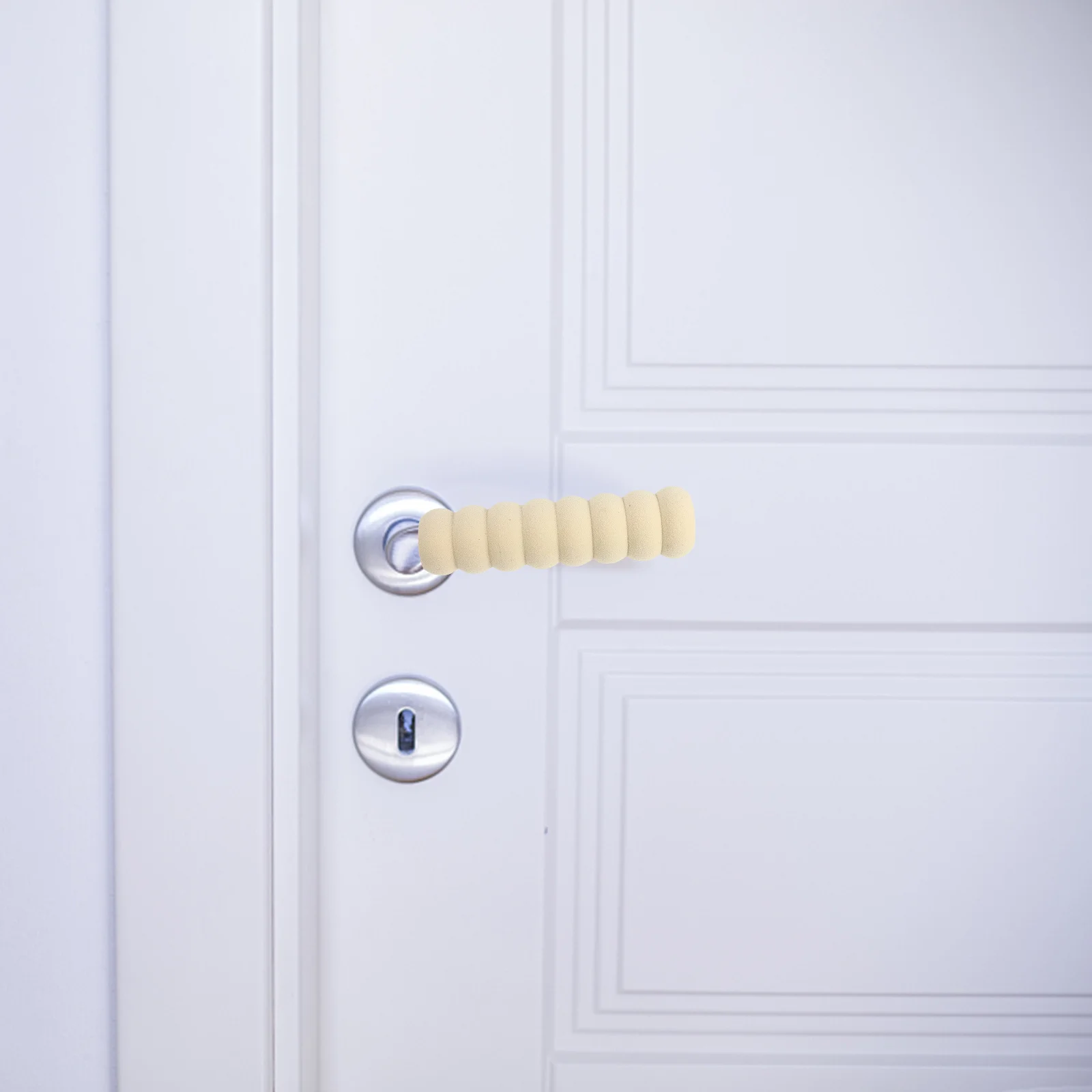 

8Pcs Door Handle Protective Covers Eva Anti-Collision Spiral Wrap Skid-Proof Thickened Soft Kids Home Safety Accessory