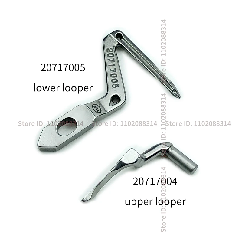 JACK Upper Looper Lower Looper 20717004 20717005 for JK-798 C3 C4 C5 E4 Overlock 4 Threads Industrial Sewing Machine Spare Parts