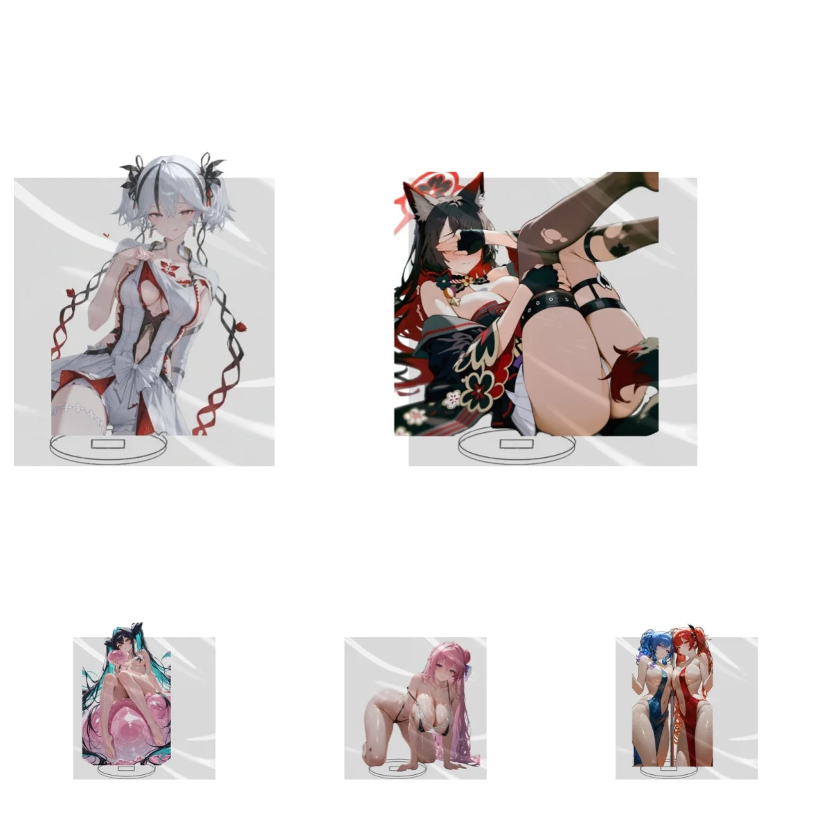 

15Anime sexy Blue Archive Acrylic Stand Ornaments Rumi Zoey Mira Decorations cosplay Accessories Goods Christmas Gifts