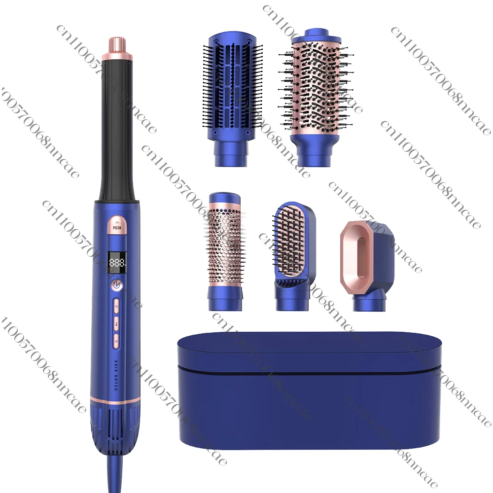 5-в-1 автоматическая ионная пластиковая расческа для укладки волос, сушилка, новый дизайн, бигуди с горячим воздухом, выпрямитель, диффузор, электрический переменный ток, для домашнего использования 5-в-1 автоматическая ионная пластиковая расческа для укладки волос, сушилка, новый дизайн, бигуди с горячим воздухом, выпрямитель, диффузор, электрический переменный ток, для домашнего использования