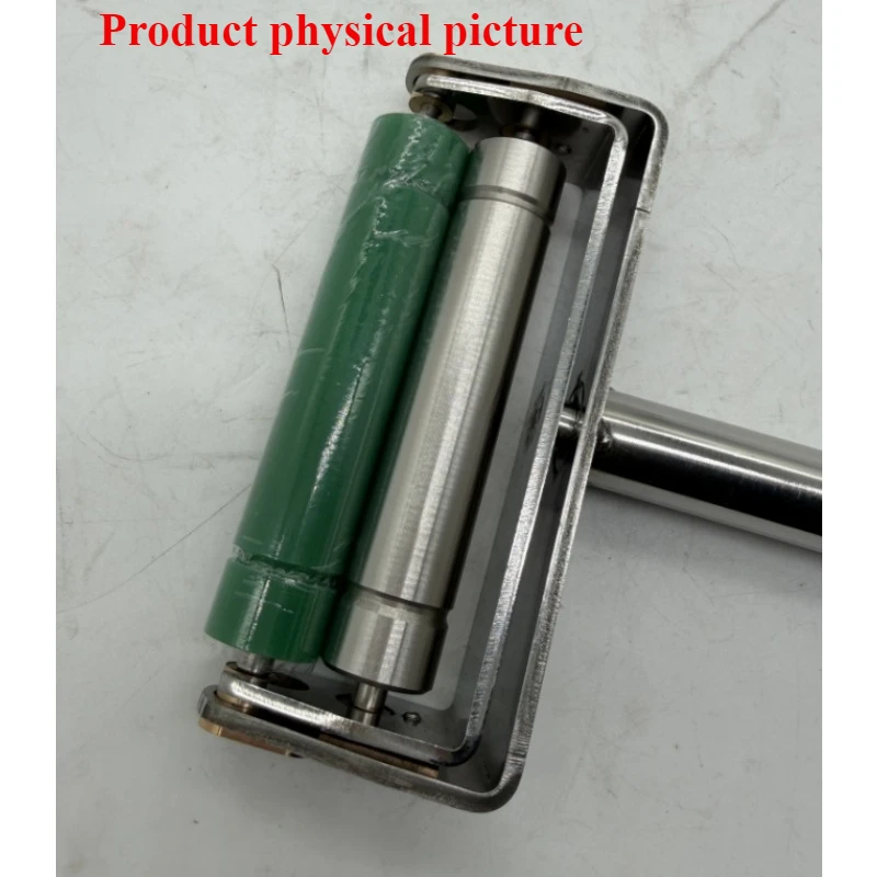 Manual Ink Printing Film Metal Anilox Roller Rubber Ink Proofer Direct Push Type 80-400mm Line Ink Sampler Tool for Gravure
