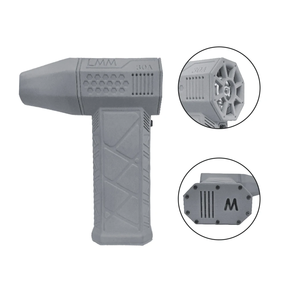 Imagem -03 - Mini Turbo Ventilador Violento Jet Ventilador Poderoso com Duto de Alta Velocidade 110000 Rpm Dropshipping