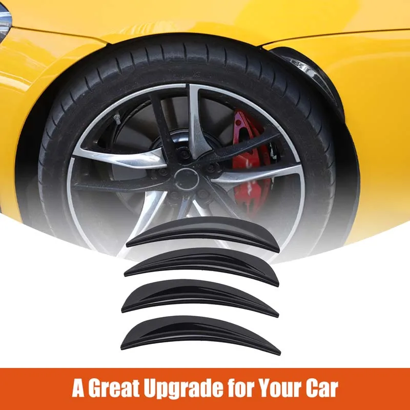 

4 Pcs Front+Rear Car Wheel Eyebrow Fender Mudguard Mud Flap Splash Guard For BMW E90 F30 G30 G70 E60 E46 F10