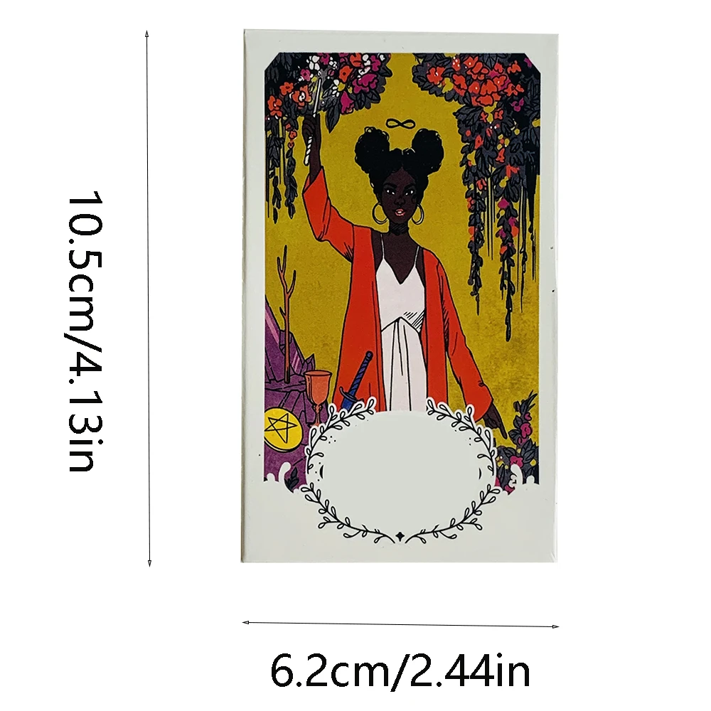 タロットデッキ 英語版 タロットカードデッキ ボードゲーム 運命占い 女性 女の子向け ボードデッキ ハロウィンやクリスマス用