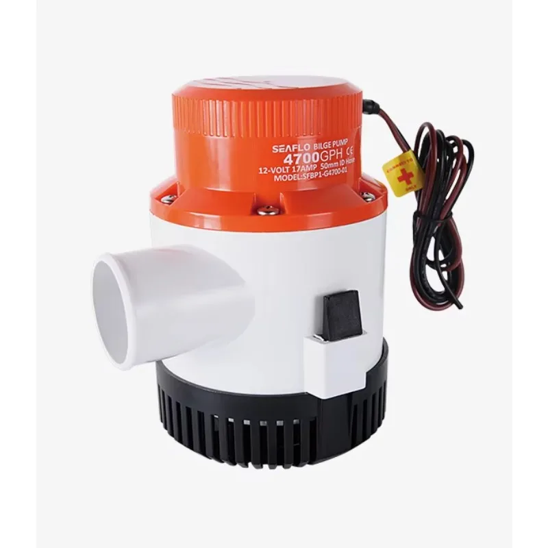 

Морской трюмный насос 12В/24В, термопластик, доступен OEM, сертифицирован RoHS CE