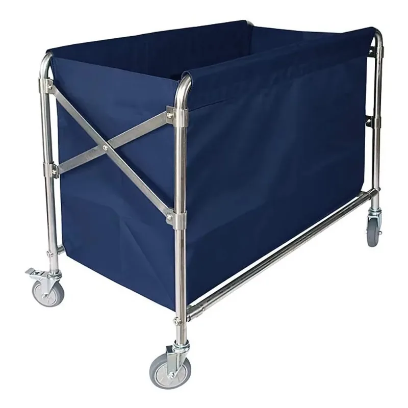 Foldable Laundry Vehicle on Wheels Commercial Laundry Basket Rolling Laundry Basket Waterproof Household Organizer Storage