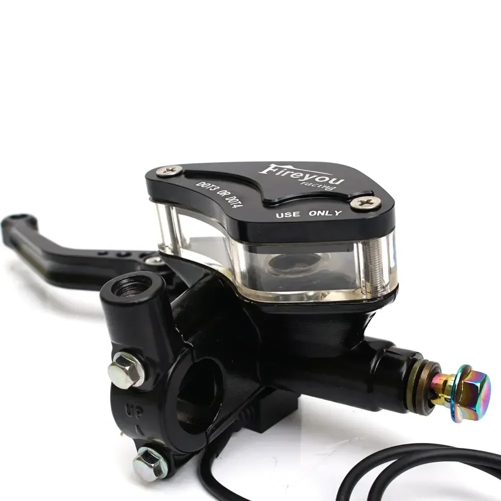 7/8 "dźwignia pompy hamulcowej motocykla uchwyt hydrauliczny cylinder sprzęgła akcesoria wyścigowe uniwersalne dla HONDA Yamaha Kawasaki — zdjęcie 5
