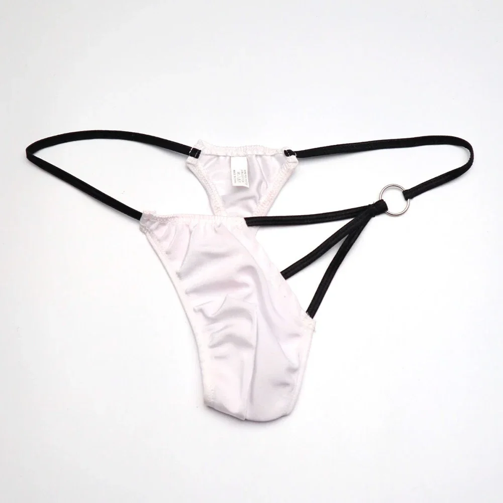 

Sexy Men Jockstrap Panties Hollow Bikini Thong Bulge Pouch Underwear Male G-String Lingerie Panties Transparent String T-Back