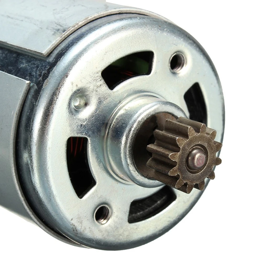 12 Tooth Gear Motor 3mm Shaft 12V 14.4V 18V RS550 Replacement For Cordless Electric Drill Power Tool Accessories