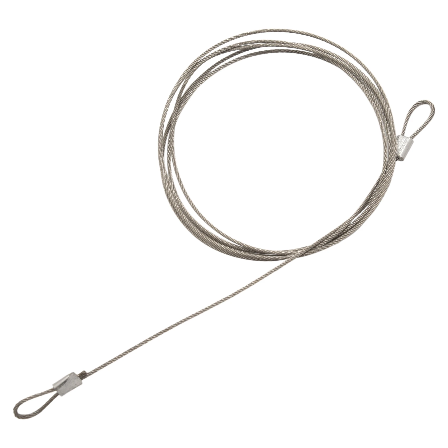 

A19Q-3X 1: 10 RC Crawler Accessories Metal Trailer Wire Rope Tow Rope With Hooks For RC Car 1/10 D90 Axial SCX10 Truck RC Car