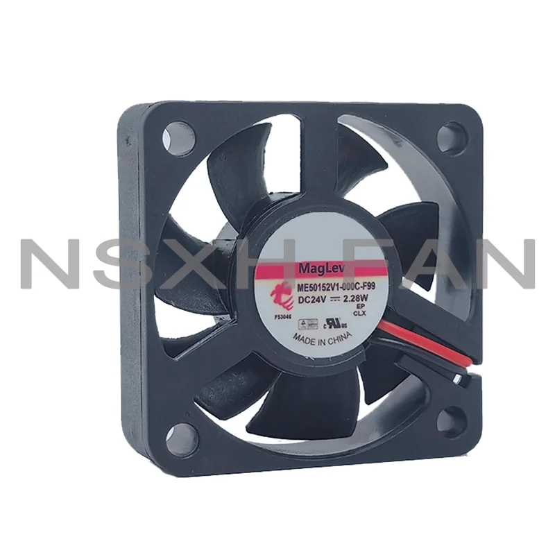 New ME50152V1-000C-F99 5015 24V 2.28w 5cm Frequency Converter Cooling Fan