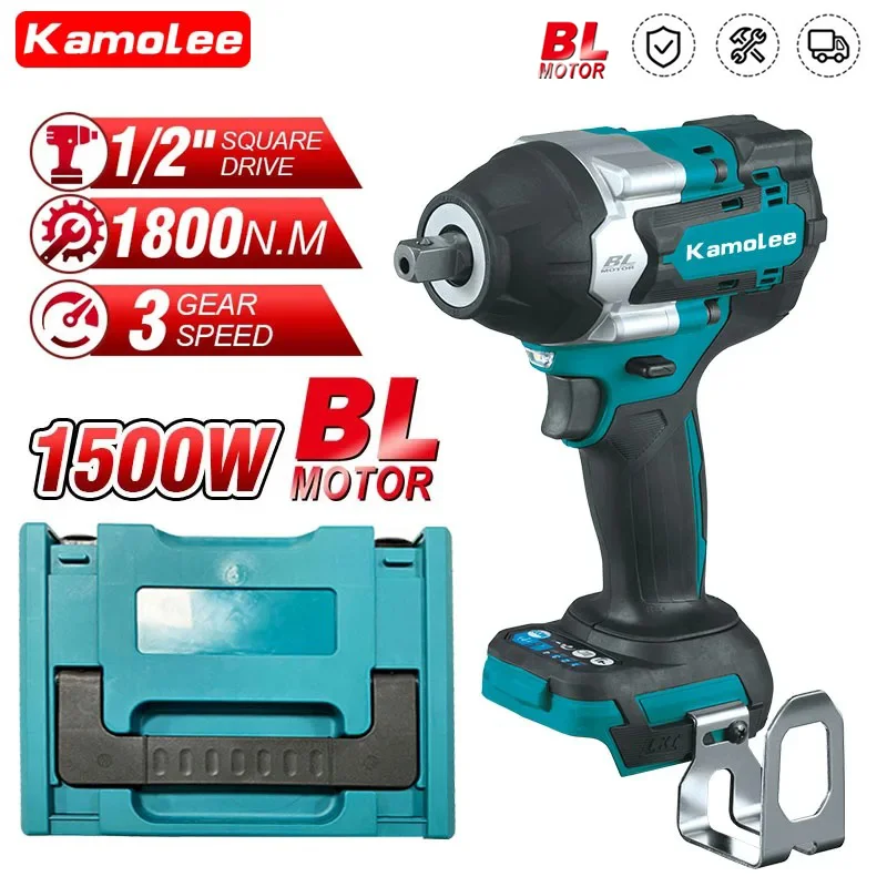 Kamolee Tool 1800Nm High Torque Brushless 1/2