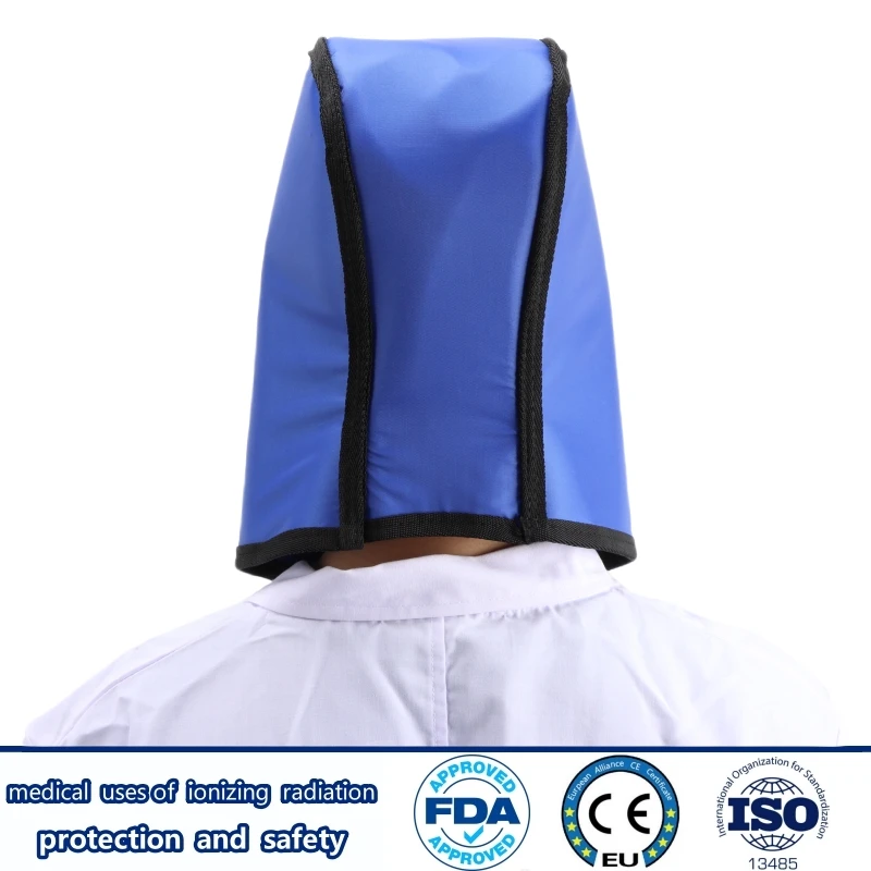 X-ray gamma ray radiological protection 0.5mmpb lead cap radioactive workshops ionizing radiation protective thyroid lead cap