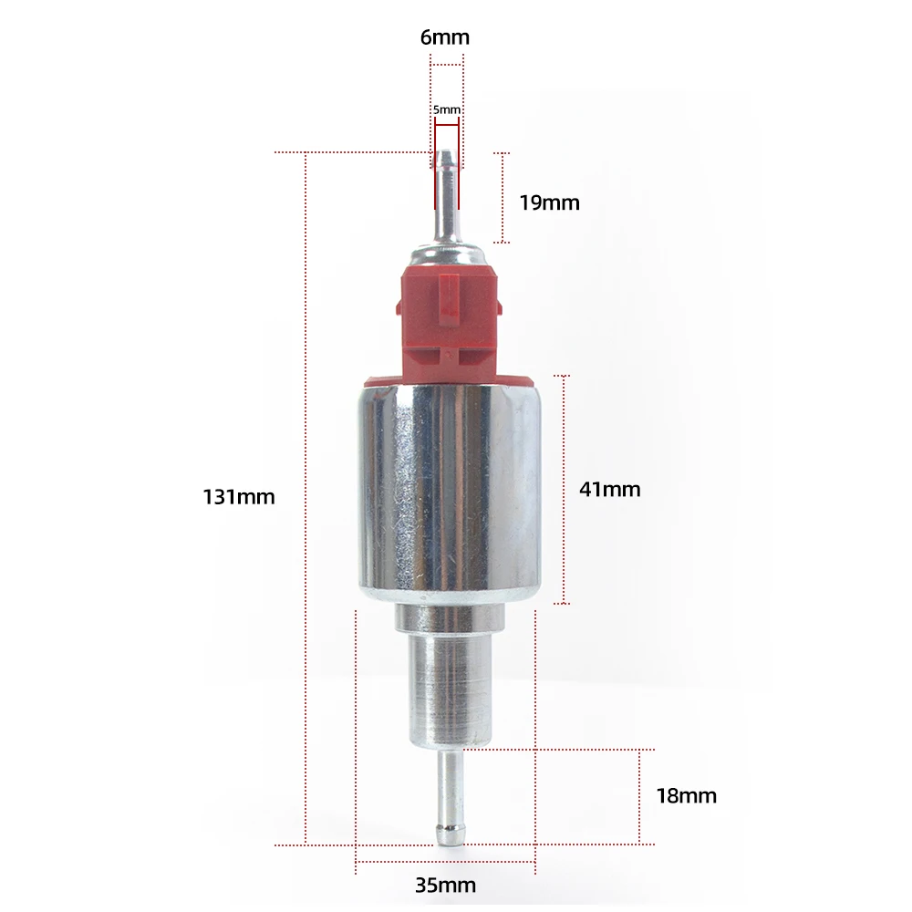 Universal 12V/24V 16ML 22ML 28ML 32ML For 2~8KW Diesel Parking Heater Oil Fuel Pump Car Air Heaters Pulse Metering Pump