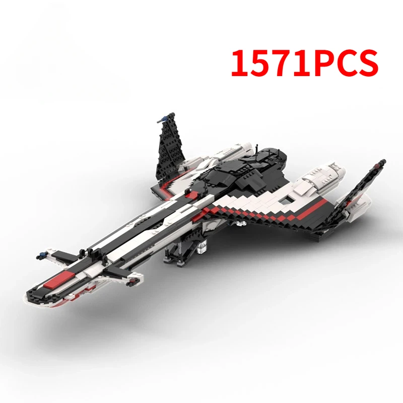 Serie espacial Mass Effect Fighter SR-1 Andromeda Starship bloques de construcción Normandía Tempest nave espacial modelo de ensamblaje juguete para regalo para niños