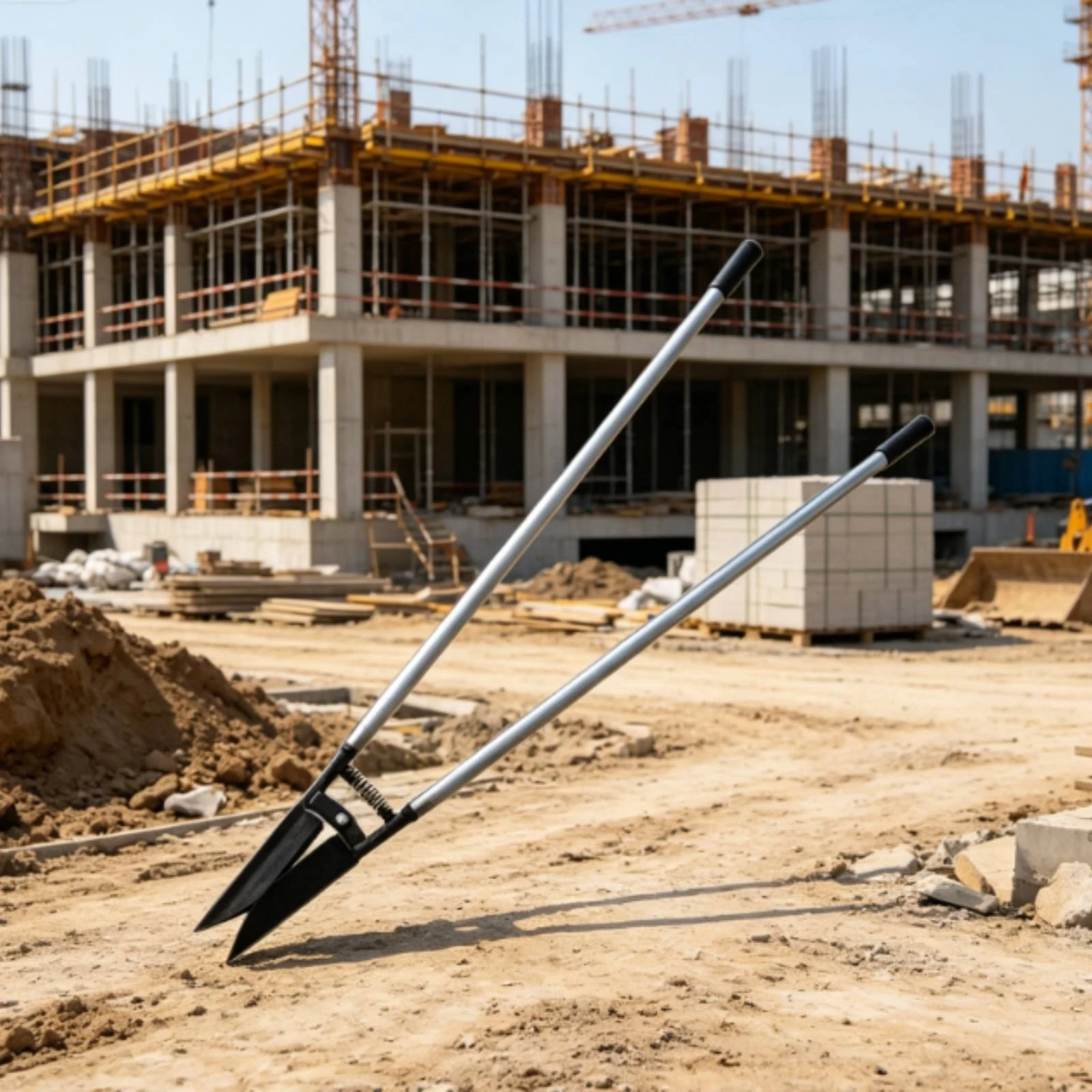 

Durable Steel Root Cutting Outdoor Tool Long Handle Digging Spade for Precision Garden and Field Applications