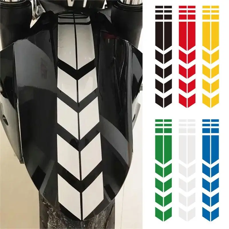 

Mudguard Reflective Sticker Motorcycle Waterproof Stripe Flowing Film 34 * 5.5CM Universal Modified Accessories