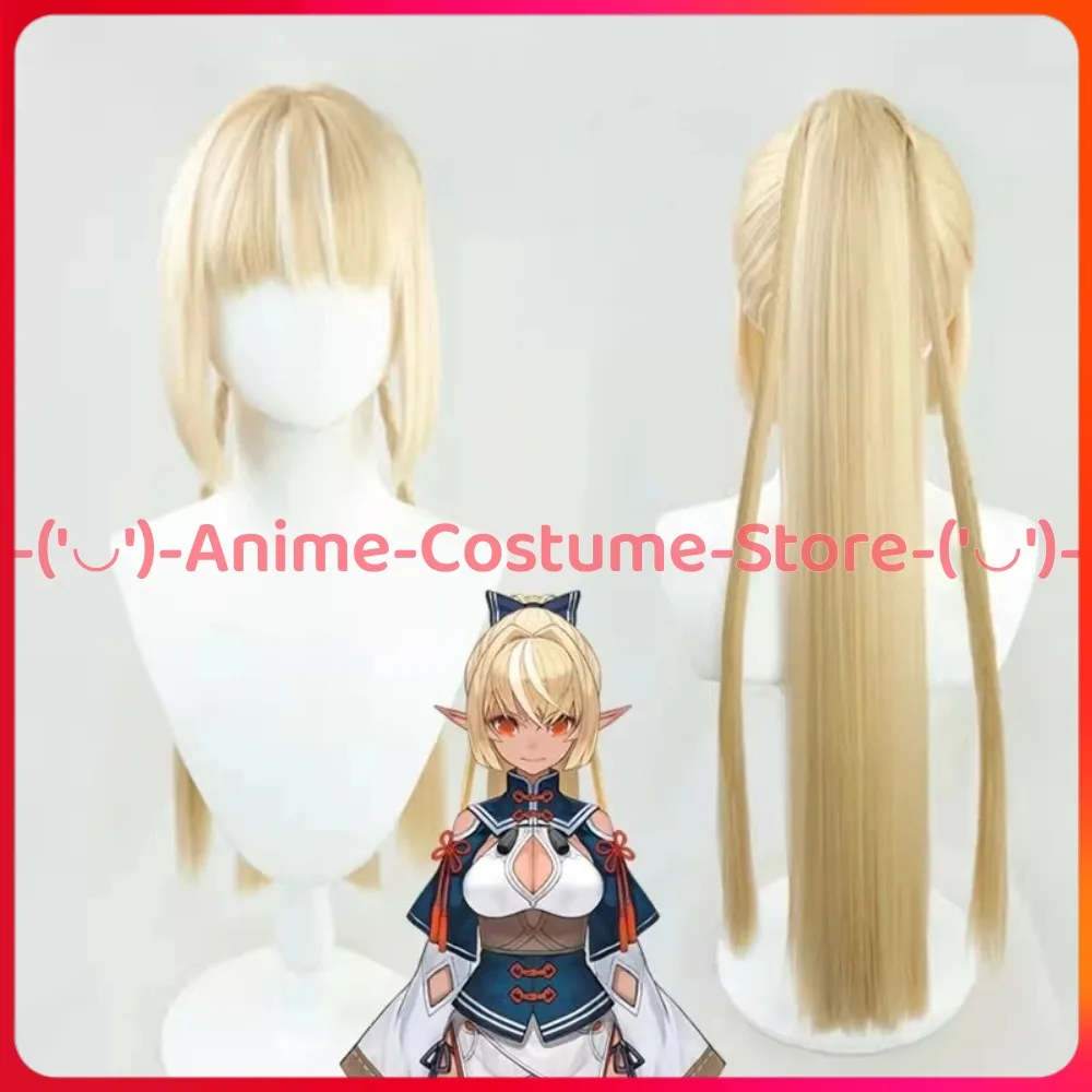 

Hololive VTuber Shiranui Flare Cosplay Wig Casual Outfit Anime Character Halloween Carnival Party Costume Wigs Synthetic Hair