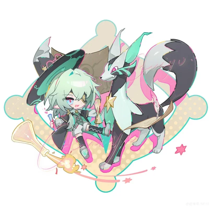 New Honkai:Star Rail Characters and Cartoon Animals Acrylic Cellphone Strap For Mobile Phone Case Keychain Key Chain Cover Hang