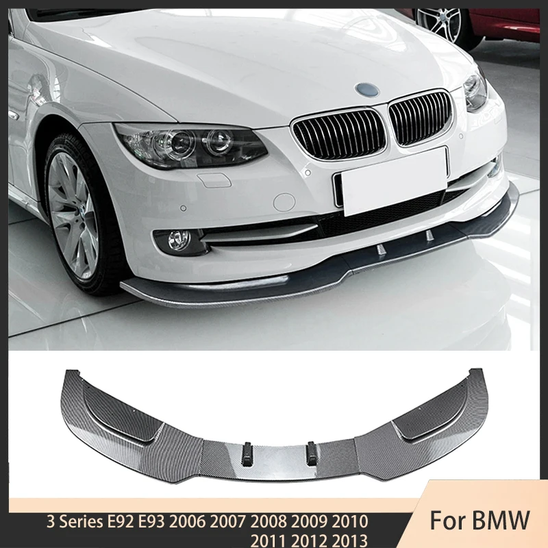 For BMW 3 Series E92 E93 2006 2007 2008 2009 2010 2011 2012 2013 Base Version Front Spoiler Lip Lower Splitter Blade