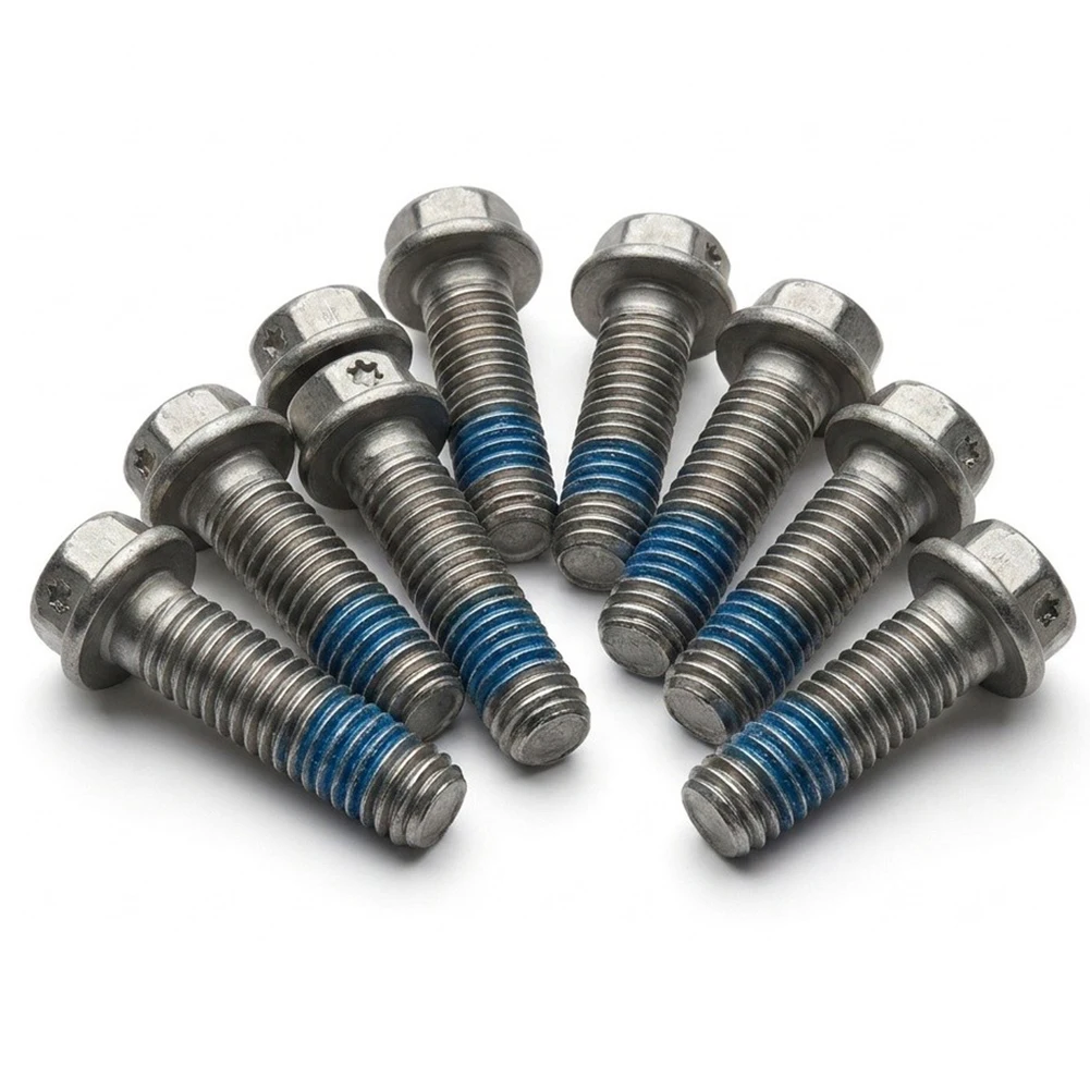 10pcs Metal Fastening Screw Bolt For P6-21.5 Lawn Mounting Part 9074 478 4475 Silver Replacement Accessories