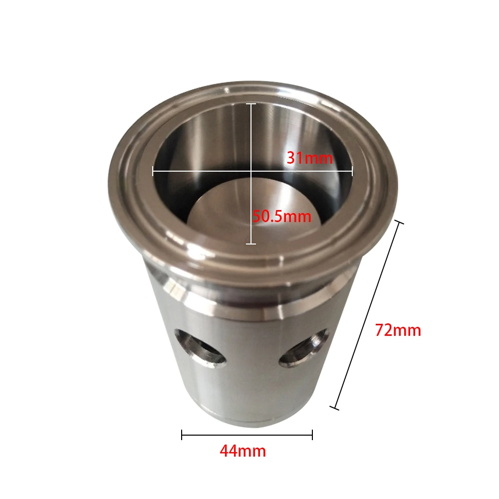 1.5 "Tri Klembreker Sus304 2bar Snelle Installatie Overdrukventiel