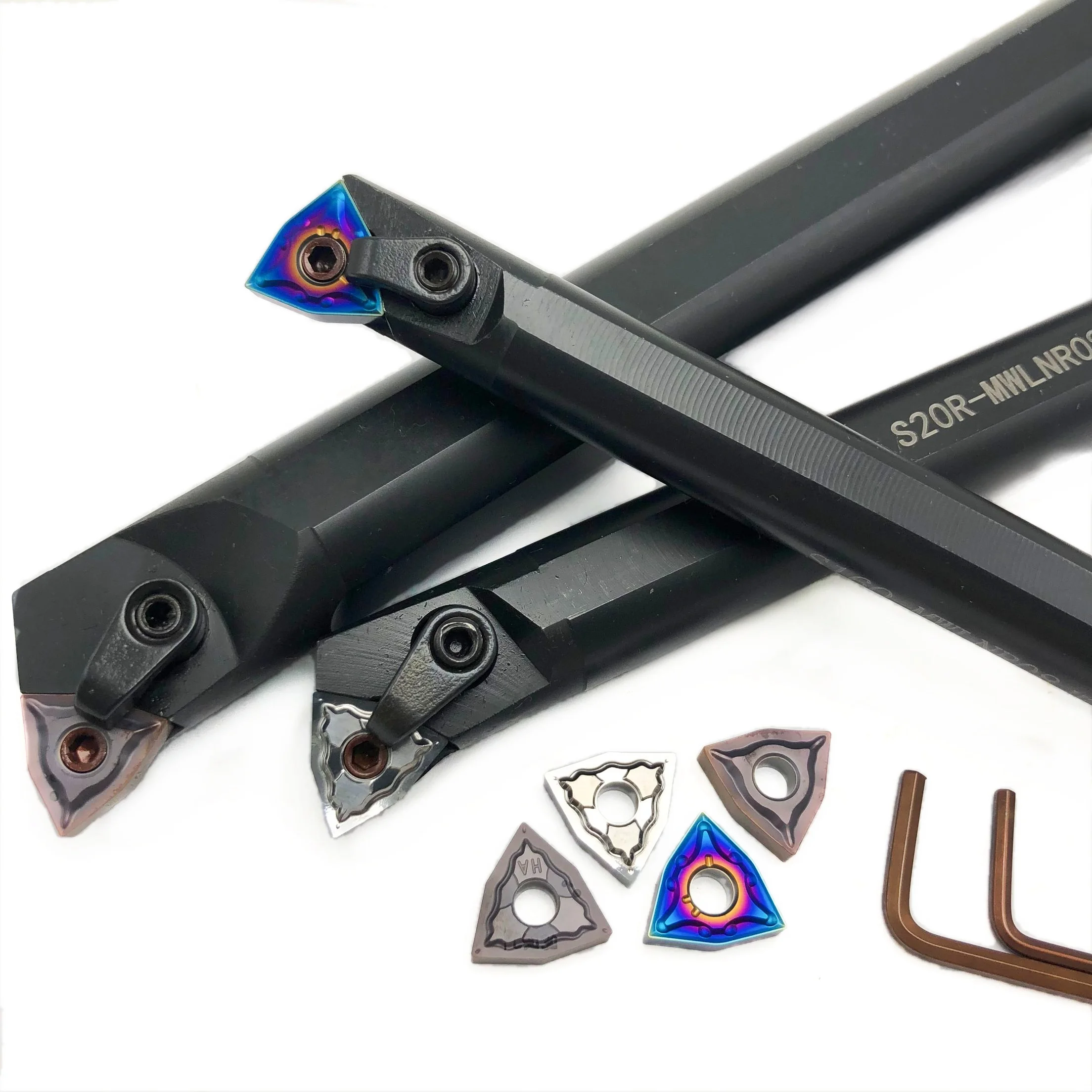 เครื่องตัด CNC S16Q-MWLNR08 S20R-MWLNR08 S20R S16Q S25S ภายในสำหรับ WNMG080404เครื่องกลึงเครื่องมือกลึงภายใน S25S-MWLNR08