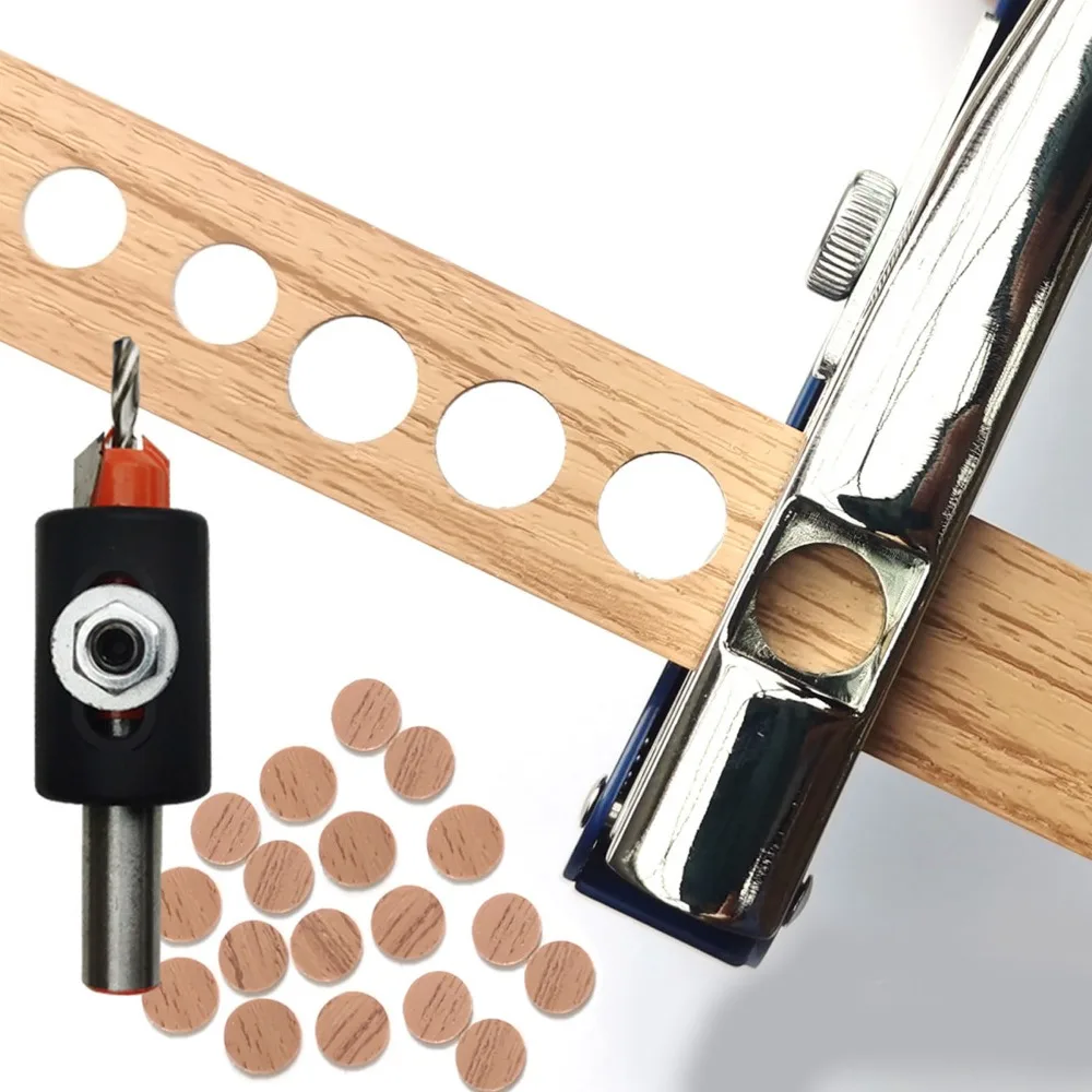 Zinklegering Enkele Perforator 6mm, 8mm, 10mm Diameter Zwart Handheld Papier Punch Draagbaar Ontwerp Handheld Gebruik