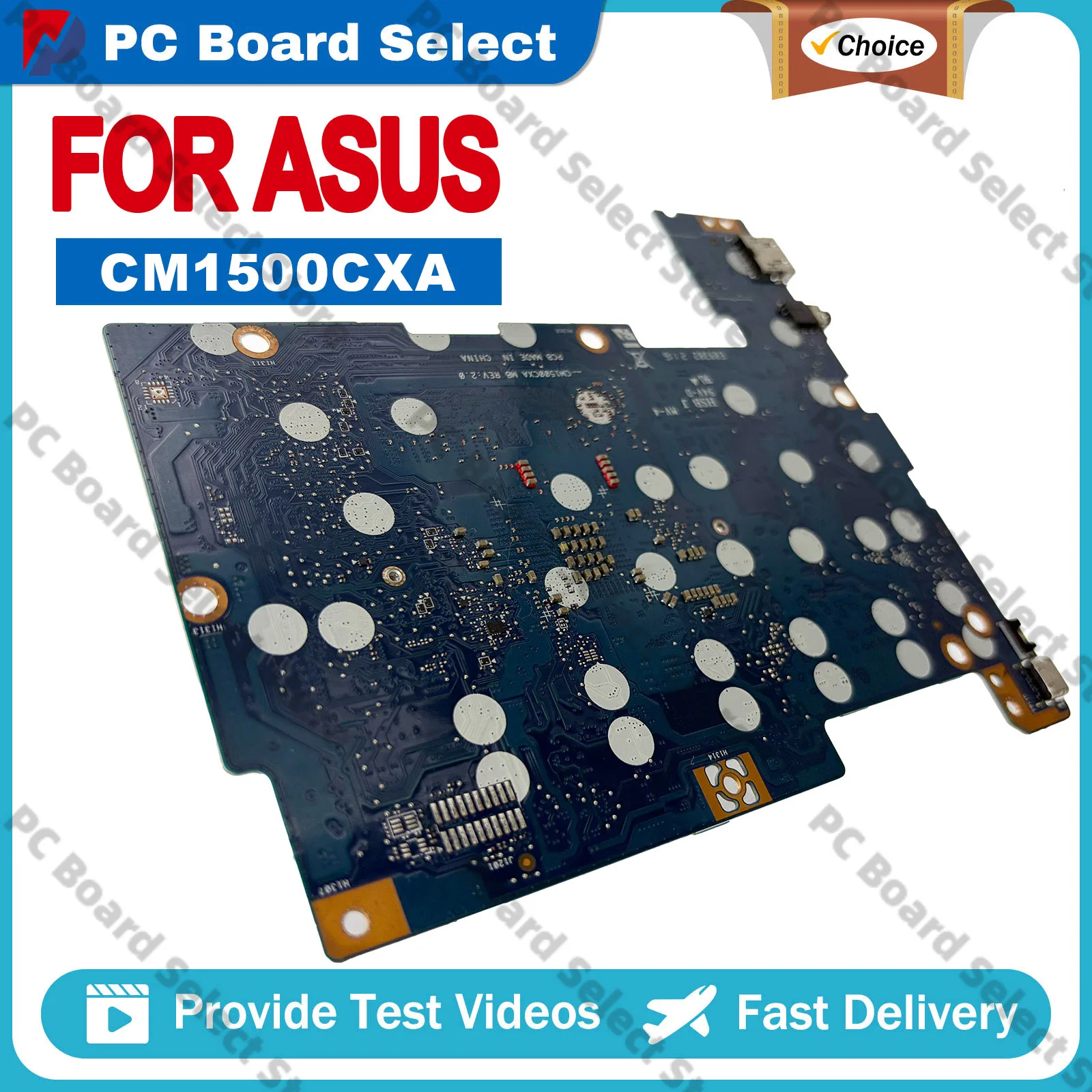 CM1500C CM1500CXA Laptop Motherboard For ASUS Chromebook CM1500CXA Notebook Mainboard With R3 R5 R7 CPU 100% tests OK fast ship
