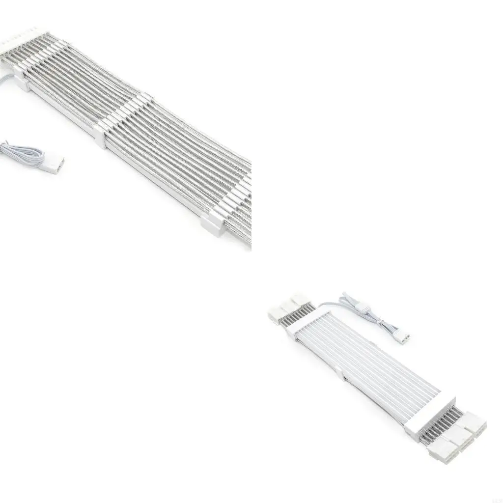 

462E Power Supply Cable ARGB Changing LED Soft Light Strips 24Pin 2x8Pin 3x8Pin