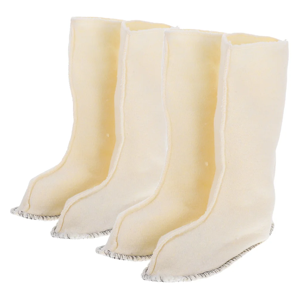 

2 пары непромокаемых сапог, сохраняющие тепло дождевые сапоги, вкладыши для обуви на толстой изолированной тканевой подкладке, замена зимних прогулочных сапог