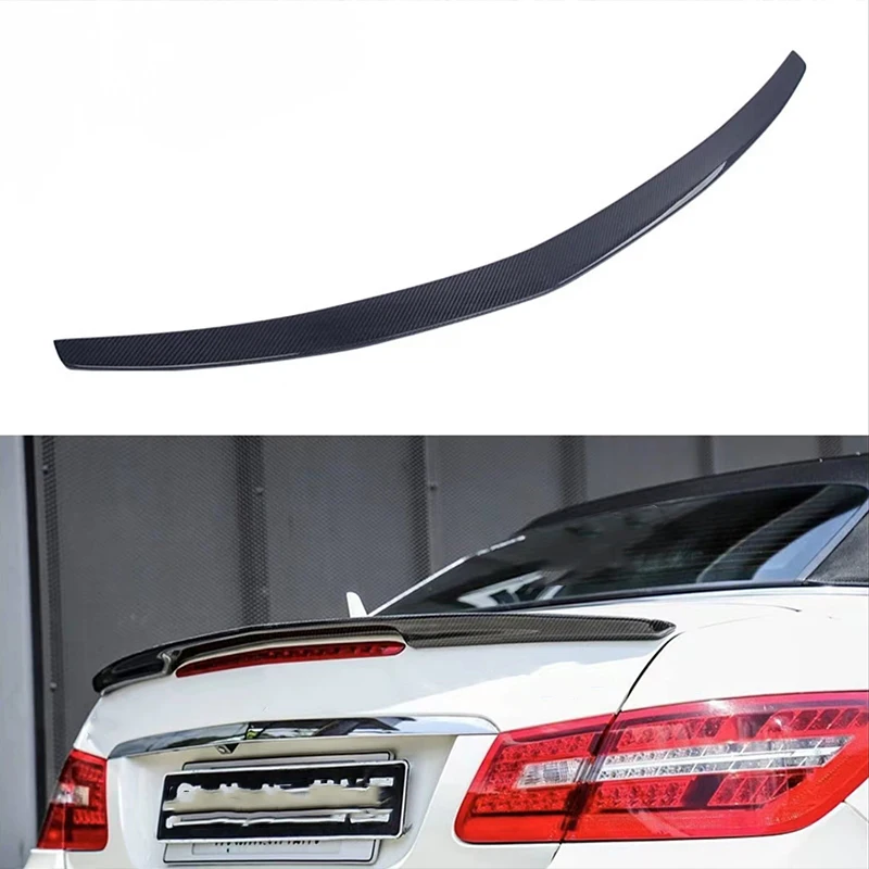 For Mercedes Benz E-Class W207 C207 2-door coupe 2008-2015 E200 E550 E300 E350 rear trunk ducktail lip car spoiler fender