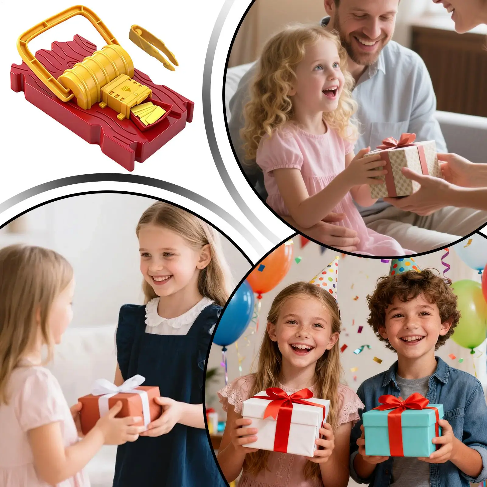 

Toy Trap Challenging Hand-Eye Coordination Game Trap Theme Prank Toy For Teens Adults Family Boys Girls Kids Classroom School