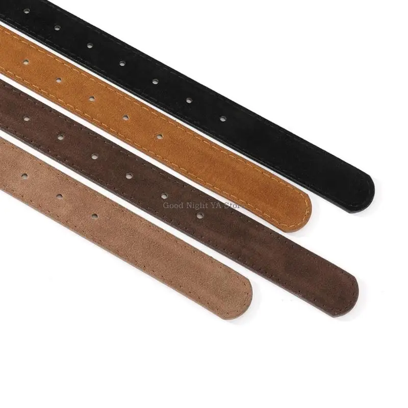 

Secure Pin Buckles Suedes Belt for Women Adjustable for Changing Body Sizes