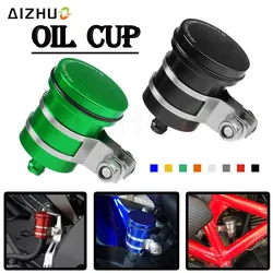 Voor Kawasaki Ninja ZX6R Zx 636 6R 2007 2008 2009 2010 - 2018 Rear Remvloeistofreservoir Motorfiets Aluminium Clutch tank Olie Cup