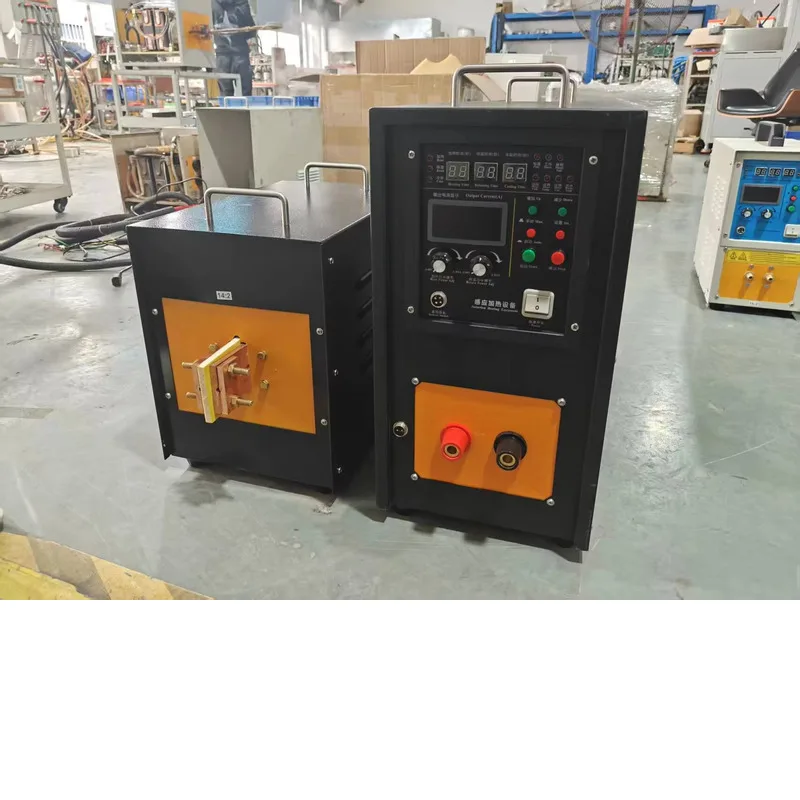 High Frequency Automatic Induction Heating Machine With Infrared Thermometer 380V 30Kw 1 Year Warranty