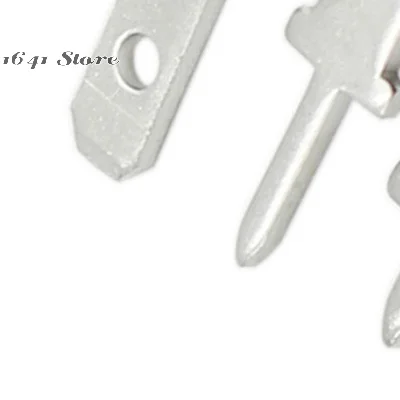 Premium 50-Pack 2.8mm Insert-Plug PCB Welding Sheet - Single-Leg Solder Lug - 0.8mm Thickness - Spring Terminal