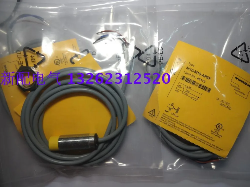 NI10-M18-AP6X NI10-M18-AN6X ใหม่คุณภาพสูง Proximity Switch Sensor