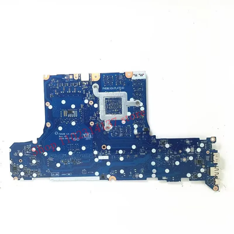 Voor Acer AN515-52 FH52M LA-J891P Met SRH84 I5-10300H CPU NBQ7K1100 Laptop Moederbord N18E-G0-A1 GTX1660Ti 100% Volledige Getest Goed