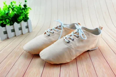 Chaussures ShanSha en daim souple avec semelle fendue à talons pour filles, chaussures de danse de Ballet et Jazz, de marque célèbre en chine