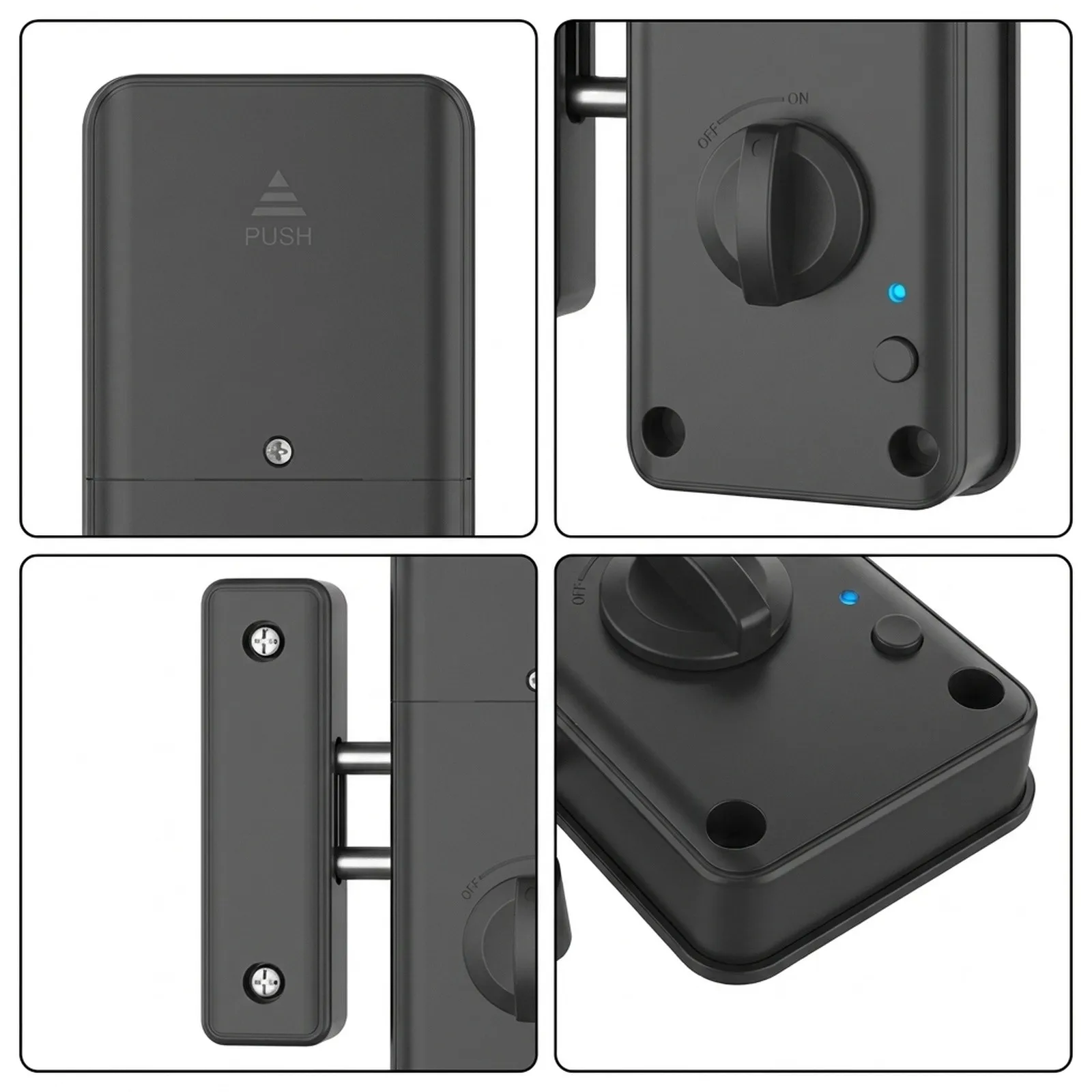 Burglar Door Locks Size Show As The Picture IC Card Easy Installation High-tech Door Lock Superior Protection Burglar