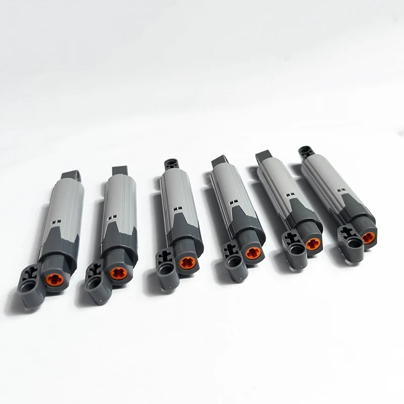 Techniczny Popychacz 61927 Siłownik Liniowy Dynamiczny Teleskopowy Pręt Śruba Podnośnik 61904 40918 MOC Części do Klocków DIY Zabawki z Klocków