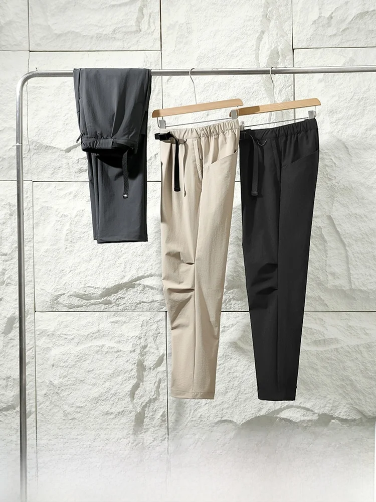 

Функциональные брюки десантника, мужские повседневные брюки свободного покроя с регулируемой талией, итальянские элитные брюки, осенний сезон Faion