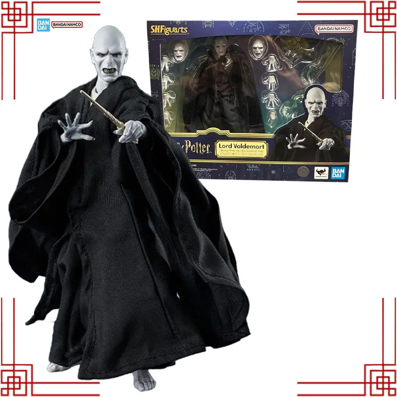 반다이 S.H.Figuarts 해리 포터 불의 잔 모델 키트 정품 SHF 볼드모트 영화 액션 피규어 소년 장난감 선물