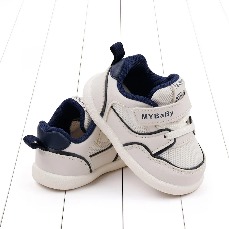 Baby Boys Girls Mesh Breathable Board Shoes Soft Bottom Anti-slip Baby Walking Shoes