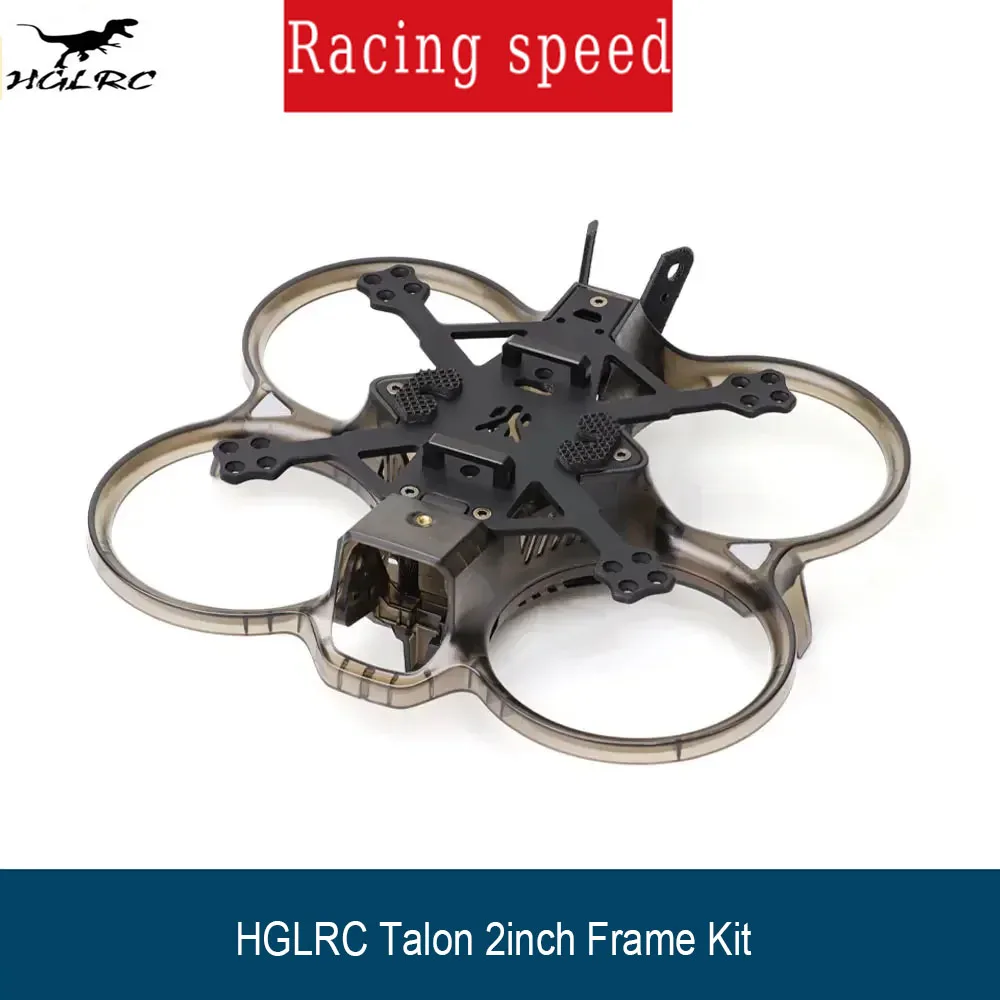 

HGLRC Talon 2-дюймовый 106-миллиметровый комплект рамы FPV — для аналогового/O3-дюймового RC FPV Cinewhoop Drone
