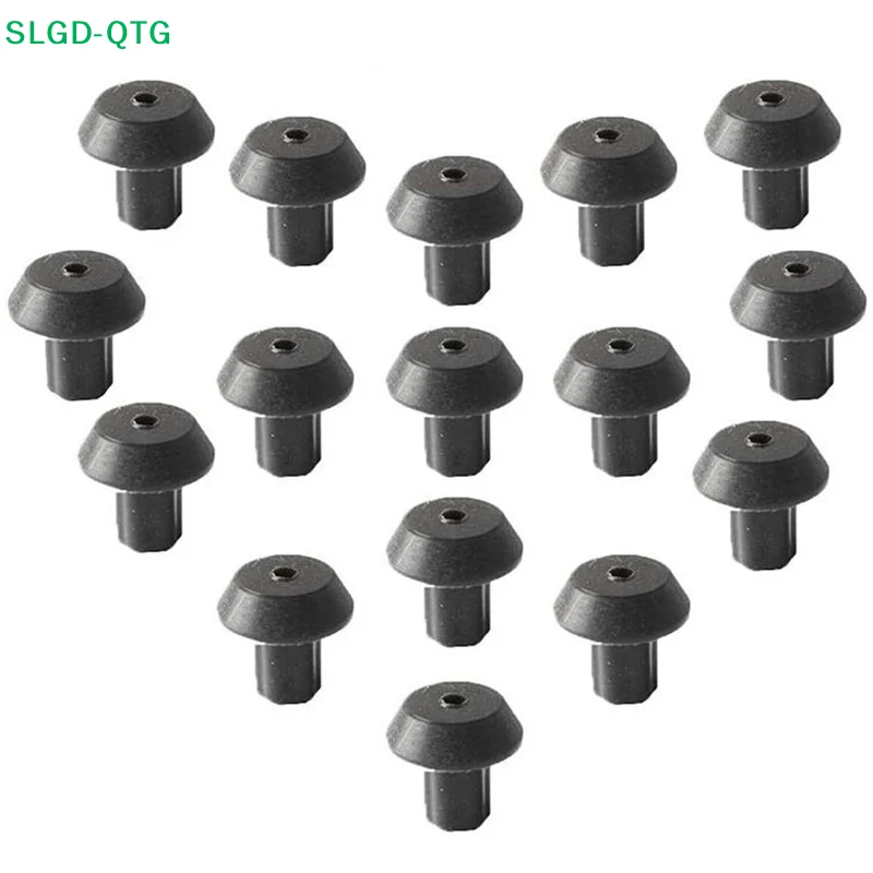 HOT！[New] 16 PCS Gas Range Burner Grate Foot Compatible Stove Gas Stove Burner Foot Rubber Feet for Gas Stove Replacement Parts