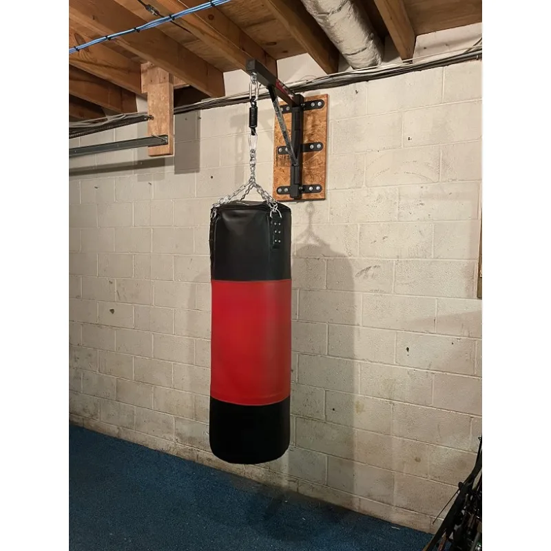 Soft Filled Boxing MMA Muay Thai Fitness Workout Training Kicking Punching and Heavy Bag and Equipped with D-ring on Bottom