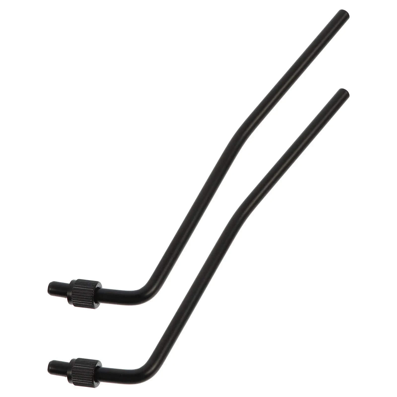 2Pcs Electric Guitar Double Vibrato Arm 9Mm Thread Tremolo Whammy Bar Lever Sturdy Replacement Part for Style