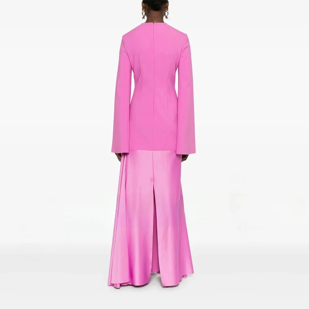 Vestidos de Noche elegantes de lujo, vestido Formal de manga larga, exquisito vestido de fiesta de graduación Sexy de alta calidad para mujer personalizado